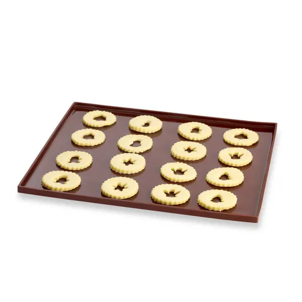 Mathon Flexi' Silicone Baking Mat With Raised Edges – 31.5 Cm 1