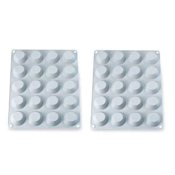Mathon Flexi’Plaque Silicone Mini-Tartlet Trays (2-Pack) 1