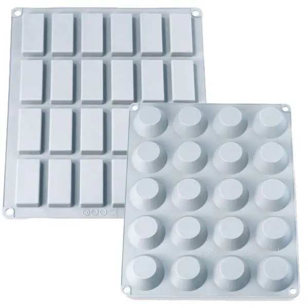 Mathon Large Silicone Mini-Financier & Mini-Tartlet Trays 1