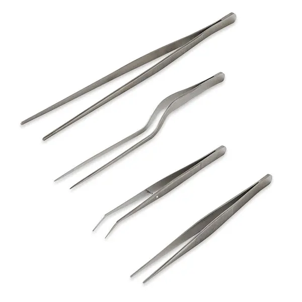 Mathon Precision Stainless Steel Serving Tongs (Set Of 4) 1