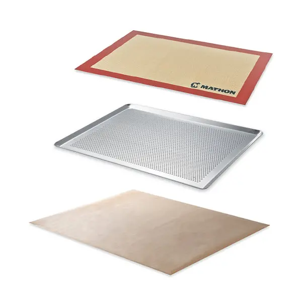 Mathon Silicone Baking Mat Set With Non-Stick Oven Liner And Pastry Plaque 1