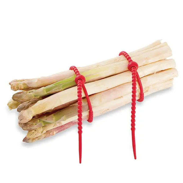 Mathon Silicone Cooking Ties – Pack Of 6 (30 Cm & 40 Cm Lengths) 1