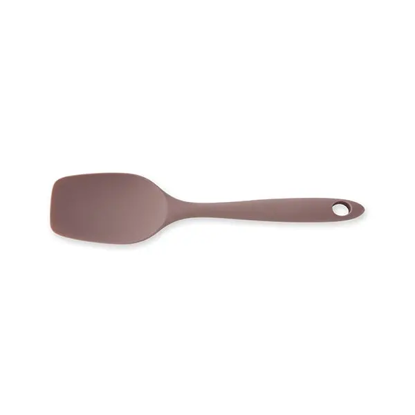 Mathon Silicone Non-Scratch Cooking Spoon – 27 Cm, Taupe 1