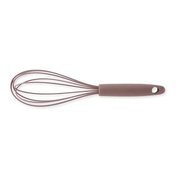 Mathon Silicone Non-Scratch Whisk – Taupe, 30 Cm 1