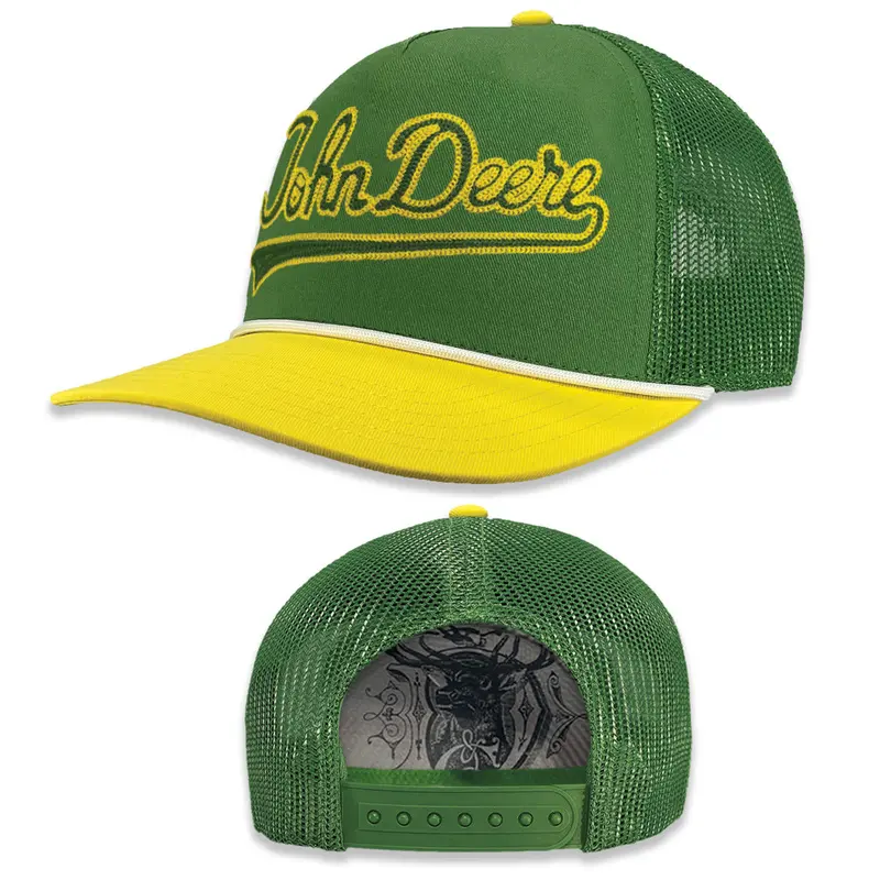 Men'S John Deere Script Chain-Stitch Baseball Cap 1