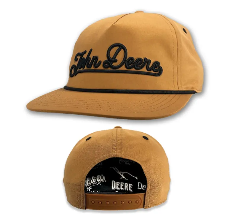 Men'S John Deere Script Logo 3D Embroidered Baseball Cap 1