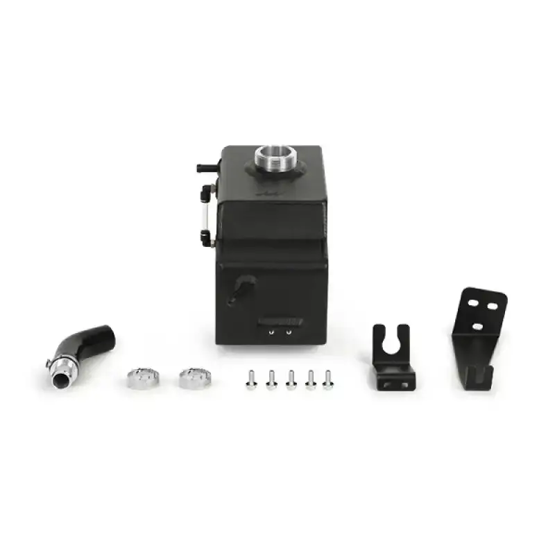 Mishimoto Micro-Wrinkle Black Aluminum Expansion Tank For 2011–2014 Ford F-150 1