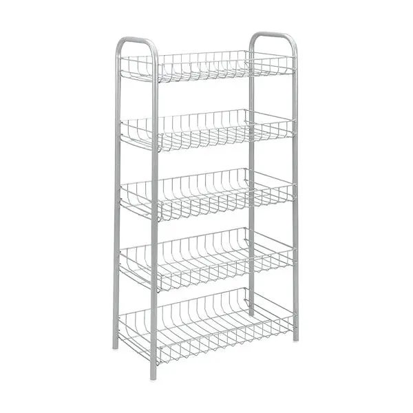 Monaco 5-Tier Rolling Kitchen Cart 1