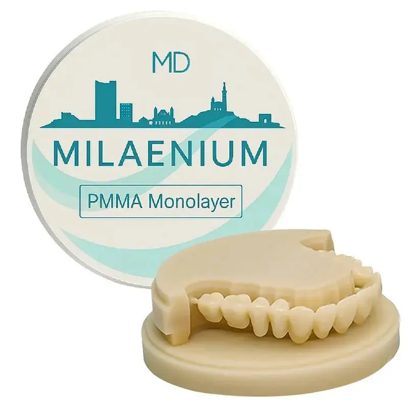 Monolayer Pmma Disc: 98.5 × 18 Mm, Lab-Specific Dental Applications 1