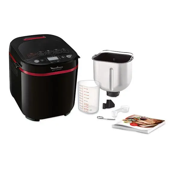 Moulinex Bread Maker – 720 W, 17 Presets, Black & Purple Ow220830 1