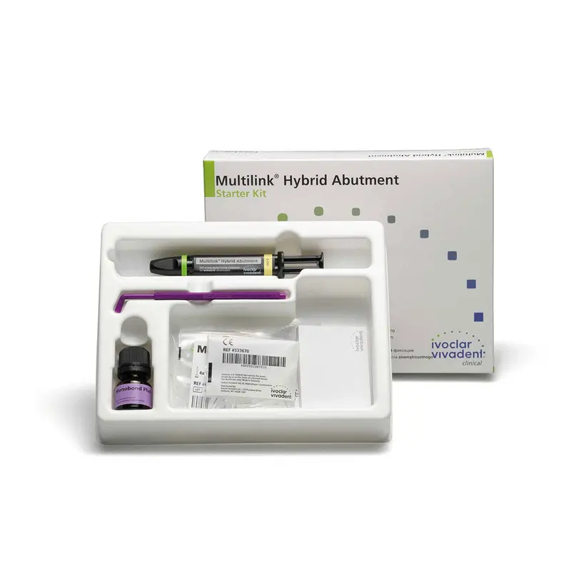 Multilink Hybrid Abutment Ho 0 – Lithium Disilicate Cementation 1