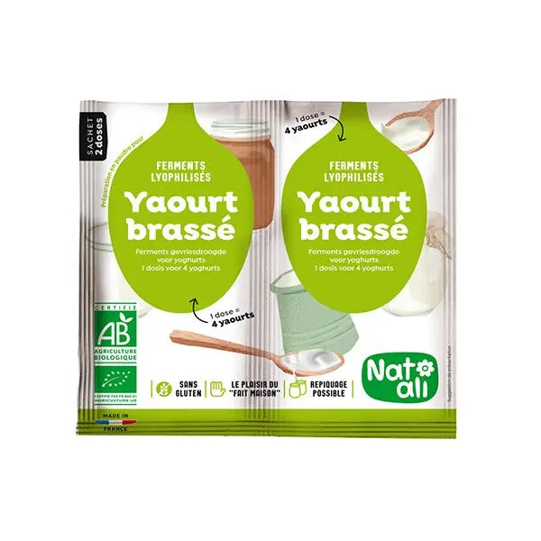 Nat-Ali Stirred Yogurt Powder Starter Kit 1