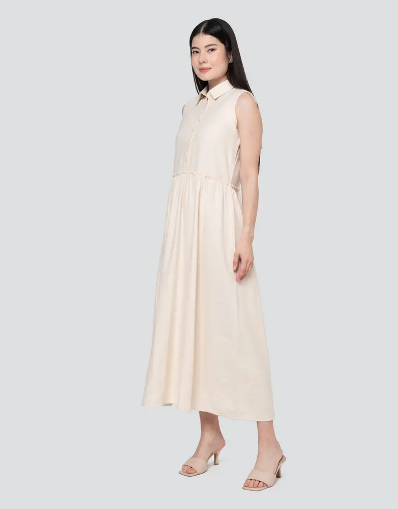Nevada Short-Sleeve Solid Color Sleep Dress For Women 1