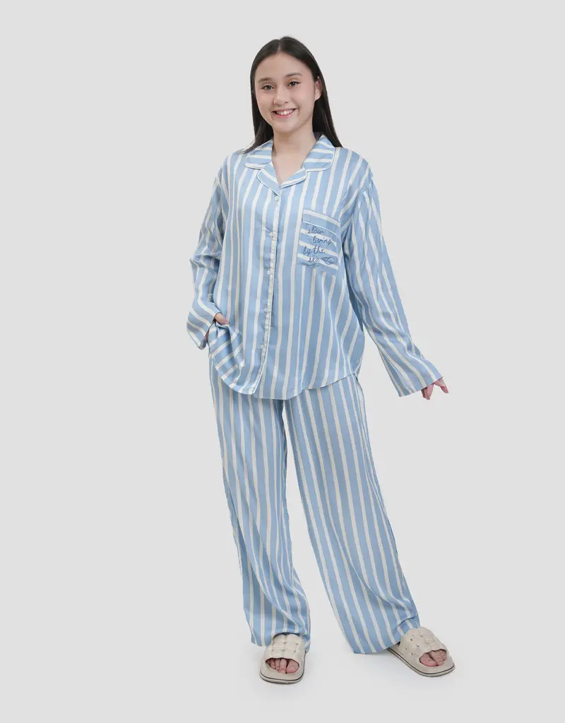 Nevada Slow Living By The Sea Viscose Women'S Pajama Set 1
