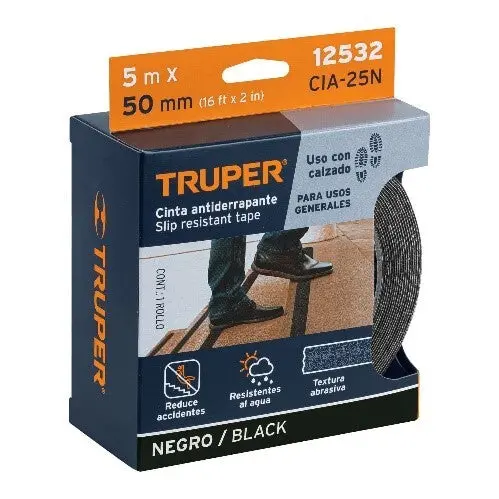 Non-Slip Safety Tape – Black, 5-Meter Roll (Cad-Rn) 1