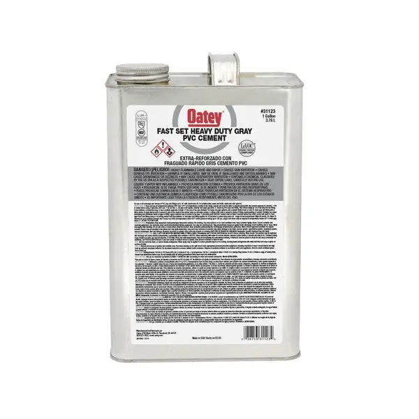 Oatey Pvc Cement, 1-Gallon Container 1
