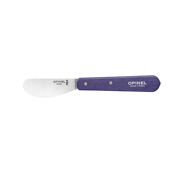 Opinel No. 117 Violet Stainless Steel Butter Spreader – 6 Cm Blade 1