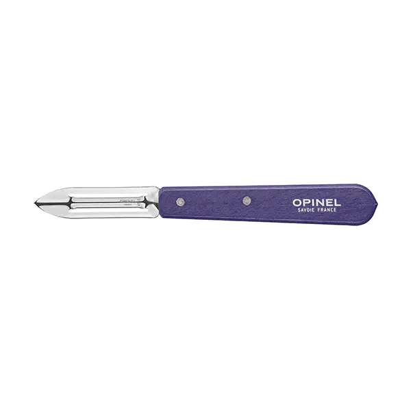 Opinel Stainless Steel Vegetable Peeler – Violet Handle, 6 Cm Blade 1