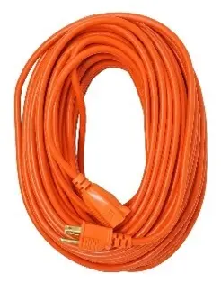Orange Outdoor Extension Cord – 100 Feet 1