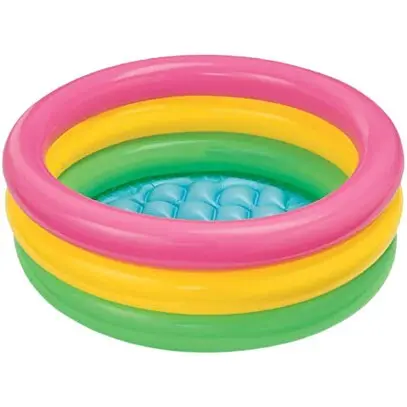 Oval Inflatable Pool – 58″×13″, Model 800-57422 1