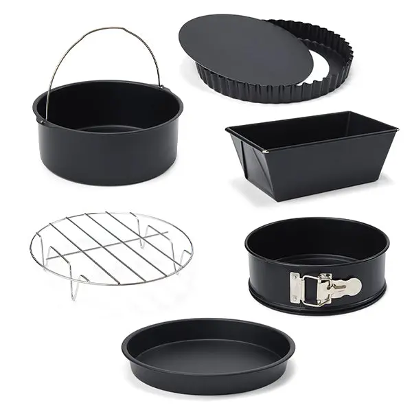 Patisse Air Fryer Accessories Kit – 5 Molds + 1 Rack 1