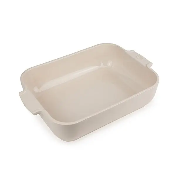 Peugeot Appolia Ceramic Natural Beige Rectangular Baking Dish – 32 Cm 1