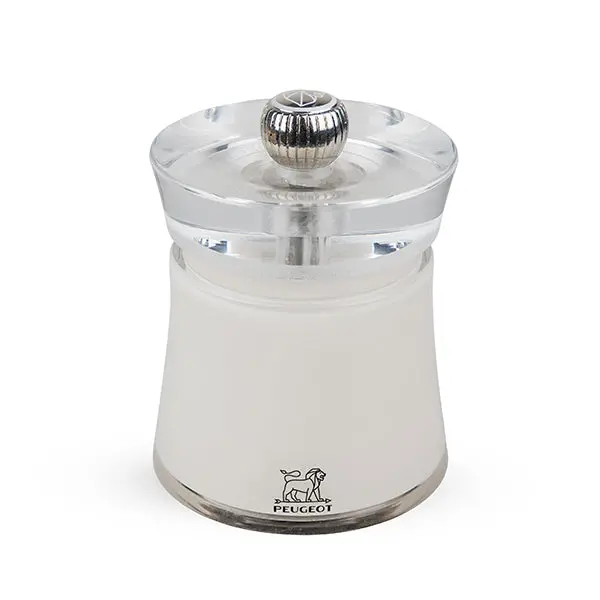 Peugeot Bali White Manual Salt Grinder – Compact 8 Cm Model 1