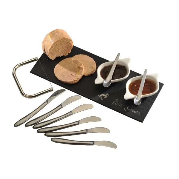 Premium Foie Gras Serving Set – 12-Piece Elegant Presentation, Lebrun 1