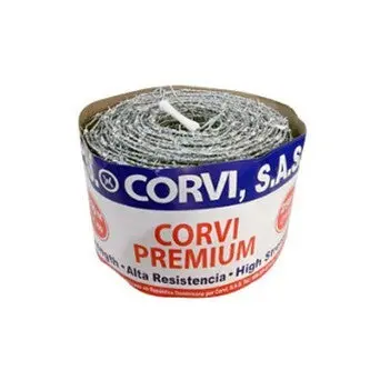 Premium Galvanized Barbed Wire – 250 Meter Roll (Corvi C-16) 1