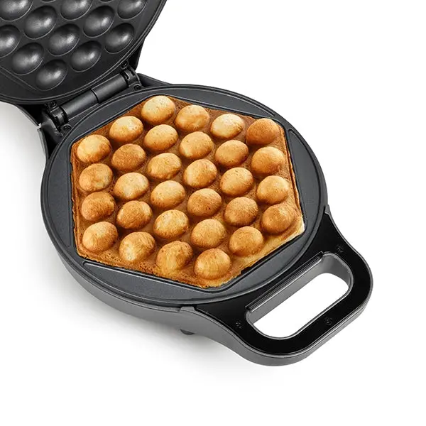 Princess Bubble Waffle Maker – Compact Rotating Belgian Waffle Iron 1