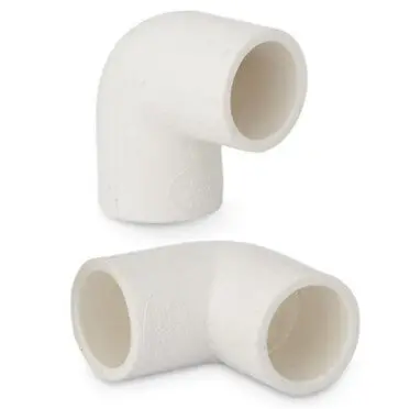 Pvc Pressure Elbow, 1.5 Inch, 90-Degree Bend 1