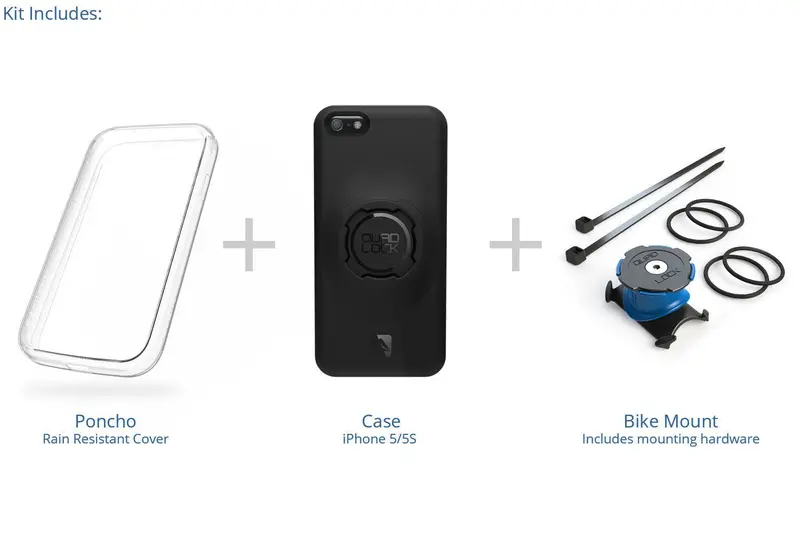 Quad Lock Secure Iphone Handlebar Mount 1