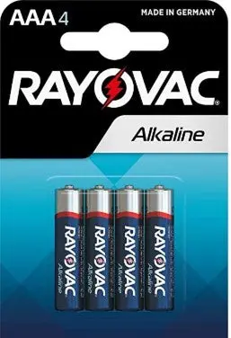Rayovac Aaa Alkaline Batteries – 4-Pack, Long-Lasting Power (824-4La) 1