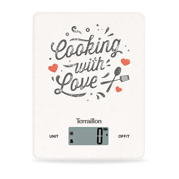 Rechargeable Digital Kitchen Scale – 3 Kg Capacity, Lcd Display – Terraillon 1