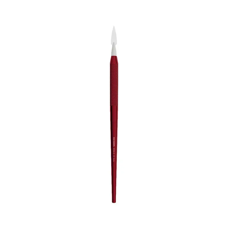 Red Flexible-Tip Aluminum Spatula – Ceramic Modeling Tool 1