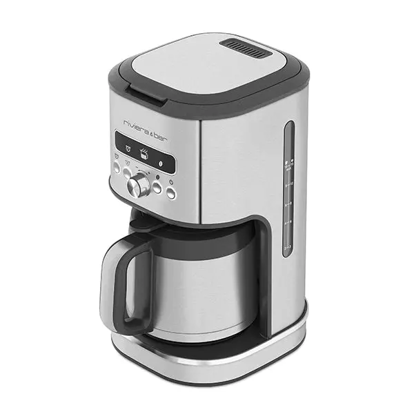 Riviera & Bar Programmable Drip Coffee Maker – 1.8 L Capacity, 950 W, Auto-Brew Timer 1