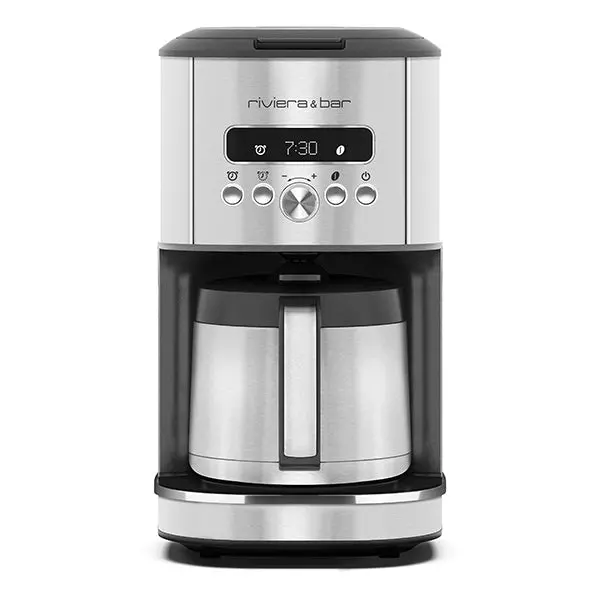 Riviera & Bar Programmable Thermal Drip Coffee Maker – 1.5L, 950W, Auto-Brew Timer 1