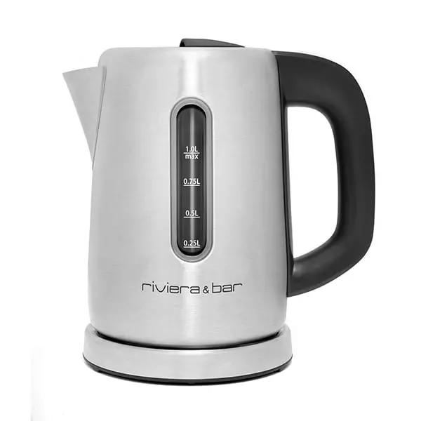 Riviera & Bar Siena Adjustable-Temperature Kettle – 1 L Stainless Steel 1
