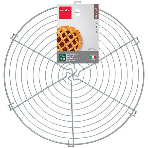 Round Cake Cooling Rack, 28 Cm – London Metaltex 1