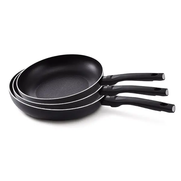 Salsa Kitchenfun By Beka: 3-Piece Aluminum Frying Pan Set (20 Cm, 24 Cm, 28 Cm) 1
