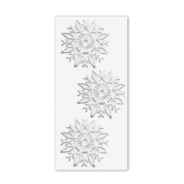 Scrapcooking Snowflake-Design Silicone Baking Mat 1