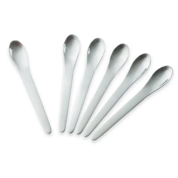 Set Of Six Stainless Steel Dessert Serving Spoons – Lebrun 1