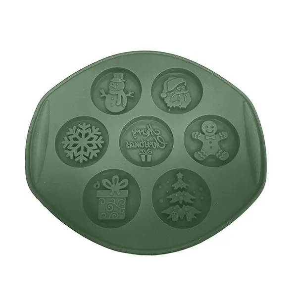 Silicone Christmas Cookie Mold – Dotz Design 1