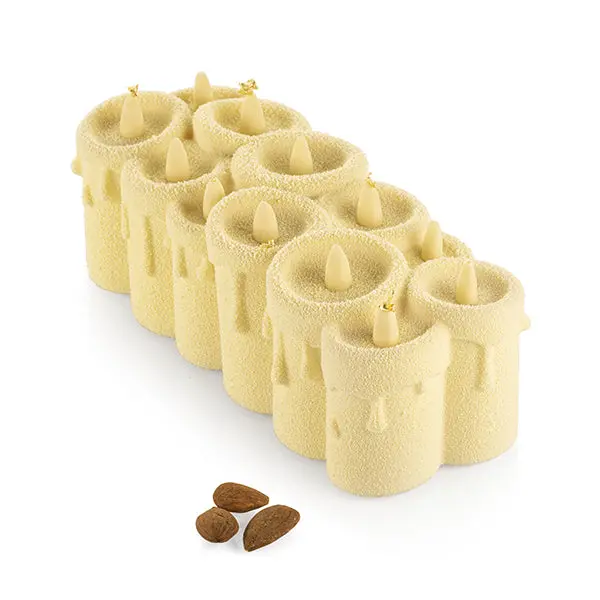 Silikomart Yule Log Mold Kit – ‘Lumière’ Collection For Elegant Desserts 1