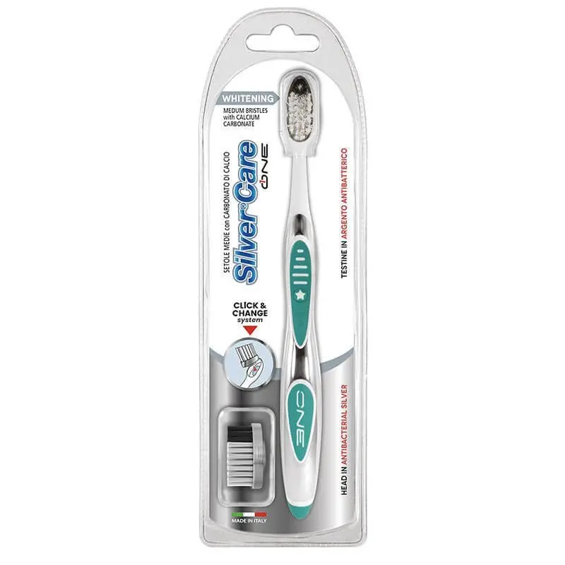 Silver Care One Brightening Toothbrush – 6-Month Kit 1