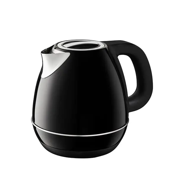 Simeo 1.2 L Black Temperature-Controlled Stainless Steel Kettle 1