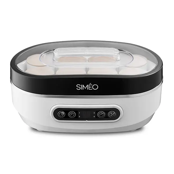Simeo Automatic Yogurt Maker – 4 Programs, 20 W, Dual-Tone 1