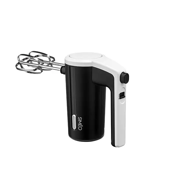 Simeo Cordless Hand Mixer – Rechargeable, 3 Speeds, 50 W 1