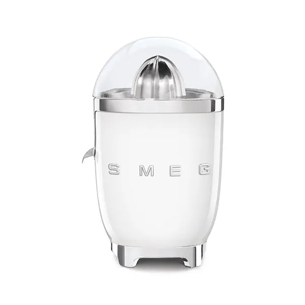 Smeg Citrus Juicer – 70 W Electric Press With Elegant White Finish (Cjf11Wheu) 1