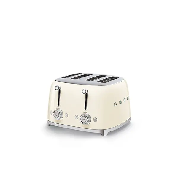 Smeg Tsf03Creu Cream 4-Slice Toaster – 2000W 1